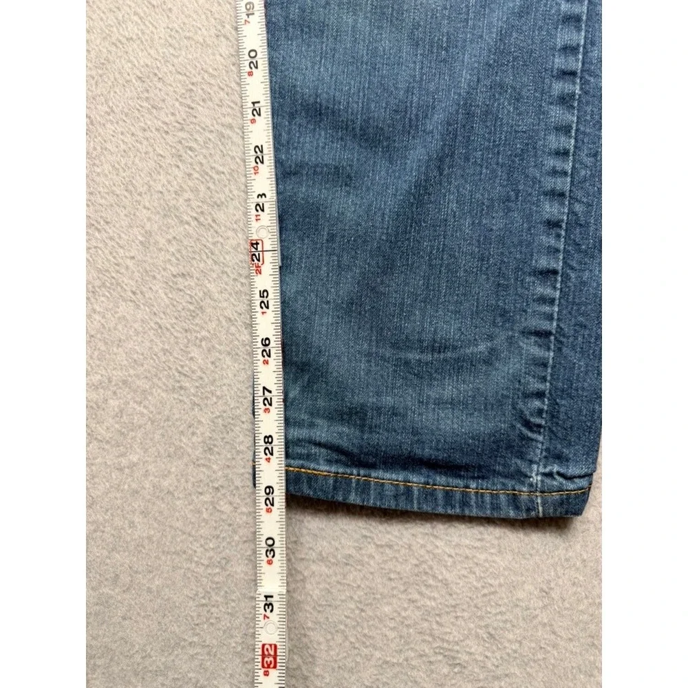 Levis 502 Regular Taper Mens Jeans Blue Medium Wash 34x32 Denim Pants